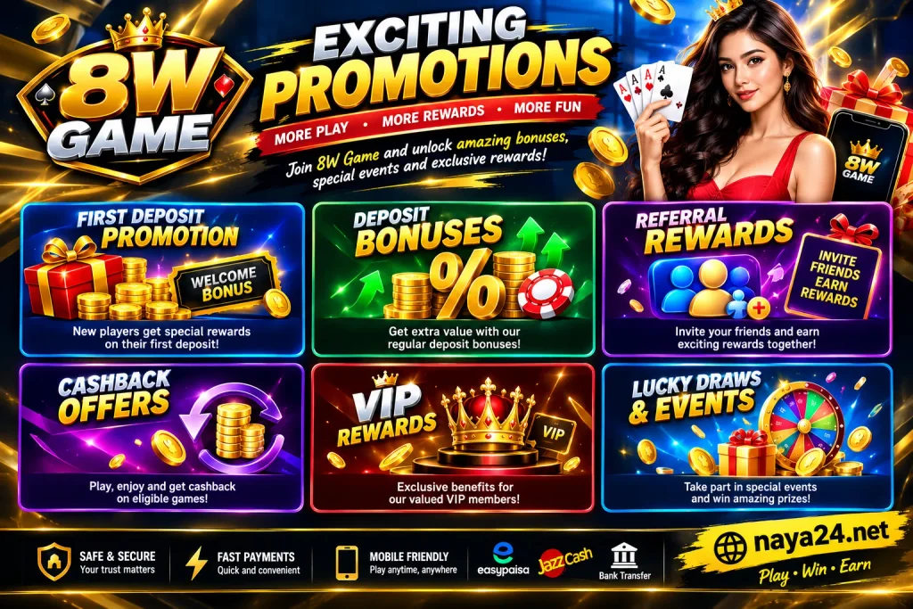 8W Game Promotions